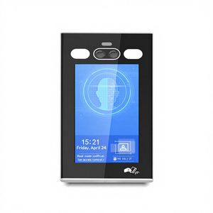 Torniquete Inteligente con Reconocimiento Facial, Impermeable, de Alta Definición, Control de Acceso RFID, Trípode, Cilindro Acrílico, Pantalla LCD - Product Image 5