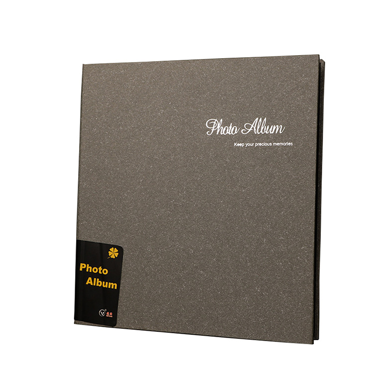 Wholesale plain transparent pvc sheet 12x18 scrapbook style vintage leather paste photo album