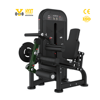 Appareil de musculation professionnel 2-en-1 pour les jambes, en acier robuste, 1250*1030*1670mm, 275 kg N.W., pour entraînement intensif des quadriceps et des ischio-jambiers