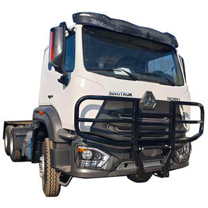 Camion tracteur diesel Howo 6X4 d'occasion, 10 roues, 371-430 CV, Euro2, pour le Nigéria, le Ghana, le Togo, le Cameroun - Product Image 6