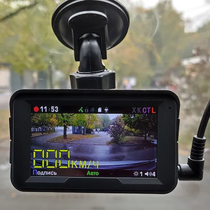 Detector <span class=keywords><strong>de</strong></span> Radar 3 en 1 Karadar K328SG Signature GPS <span class=keywords><strong>de</strong></span> Alta Gama Ruso con Cámara para Coche 1080P y <span class=keywords><strong>Grabador</strong></span> <span class=keywords><strong>de</strong></span> Video DVR Negro - Product Image 2