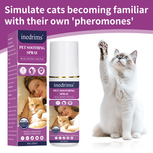 Spray apaisant pour chats Medrims, spray aux phéromones pour animaux de compagnie, soulagement du stress et de l'anxiété pour les chats, prévient les griffures et les marques d'urine - Product Image 3