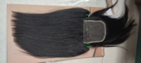 Extensions de cheveux humains brésiliens vierges bruts en vrac, alignés sur la cuticule, avec closure – Offre économique pour revendeurs