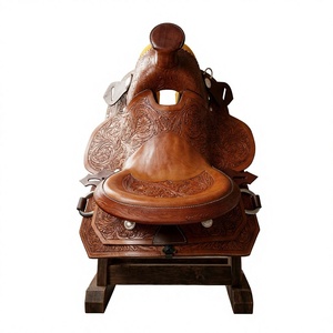 Sillín de Carreras Inglés Ecológico BS International con Estructura de Madera, Cuero Genuino, Embalaje Personalizado de la India, Herrajes SUS304 - Product Image 6