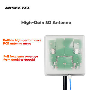 MISECTEL عالمي شائع 5G هوائي خارجي متعدد الموجات 4x4 لوحة MIMO اتجاهي مكاسب عالية IP66 إنترنت منزلي - Product Image 4