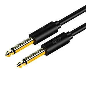 Groothandel 6.5Mm Audiokabel Gitaaraansluitkabel Dual Channel Stereo Elektronisch Orgel Instrument Audiokabel