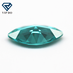 Pierres précieuses synthétiques YAG (Garnet d'yttrium-<span class=keywords><strong>aluminium</strong></span>) de 3*6-6*12mm, taille <span class=keywords><strong>Marquise</strong></span>, Spinelle Paraiba, Tourmaline verte Paraiba, pierres <span class=keywords><strong>en</strong></span> vrac - Product Image 4