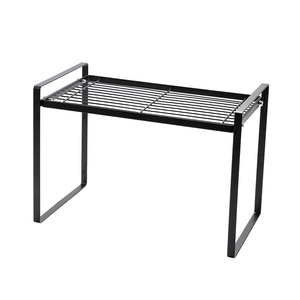 Support de rangement de cuisine en fer Stay Well, 3 niveaux, organisateur d'épices de comptoir empilable avec couches amovibles pour bouteilles de condiments - Product Image 5