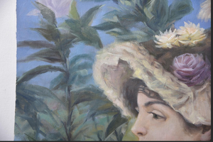 Pinturas acrílicas pintadas a mano a la moda, impresiones de arte de pared de cuerpos de mujer para decoración de sala de estar - Product Image 3