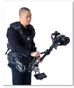 अधिकतम पेलोड 18KG दोहरी समर्थन हाथ Steadycam <span class=keywords><strong>Steadicam</strong></span> बनियान कैमरा स्टेबलाइजर फोटोग्राफी बनियान - Product Image 5
