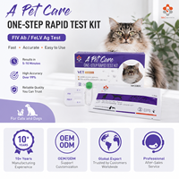 Kits de dépistage rapide du coronavirus félin pour animaux de compagnie, tests antigéniques pour chats, tests vétérinaires rapides FCOV