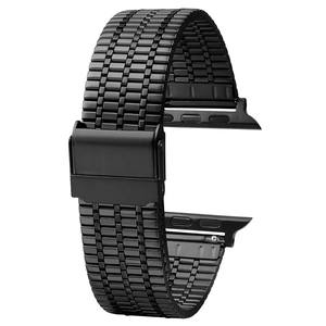 Elegante <span class=keywords><strong>correa</strong></span> de acero inoxidable para <span class=keywords><strong>Apple</strong></span> <span class=keywords><strong>Watch</strong></span> Series SE 6 5 4 3 Link Thin Strap - Product Image 5