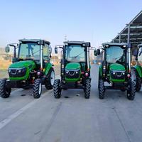 Tracteur 4x4 de 50 CV fabriqué en Chine, norme Euro 5, avec boîte de vitesses et pompe de luxe pour usage agricole
