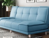 Sofá Cama Resistente a Arañazos de Gatos, un Mueble Versátil y Plegable para la Sala de Estar o el Dormitorio, que Sirve como Sofá Biplaza Sencillo