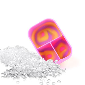 Fiambrera de silicona de grado alimenticio de colores mezclados Es-Pro, caja de almacenamiento calentable para horno microondas, fiambrera segura para horno microondas - Product Image 3