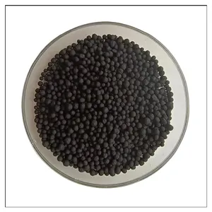Material orgânico 22 Npk12 308067-45-0 de fertilizante orgânico agrícola de plantas de estrume de grânulos pretos