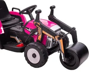 Top quality kids electric pedal tractor with tailer