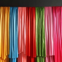 Groothandel 150cm brede ijzijde stof 100% polyester achtergrond draperie doek voor bruiloft decoratie