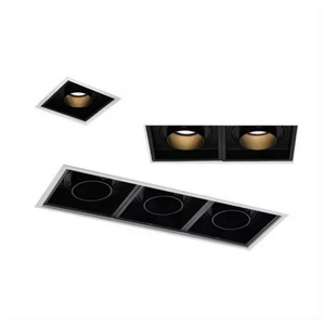 Factory Price Spotlight Fixture Home Products square Glare Recessed Highest Lighting Fixture Anti Glare <b>Led</b> <b>Spot</b> Light Fixture - Product Image 6