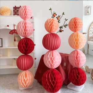 Mini Árbol de Navidad de Papel 3D con Adornos Colgantes, Decoración Navideña para Ventanas y Habitaciones - Product Image 2