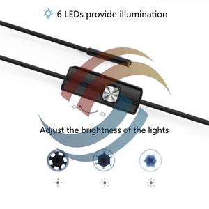 Meracly 5,5/7mm Drei-in-Eins-Industrie endoskop für Pipeline-Kfz-Klimaanlagen Motor test Mobiltelefon - Product Image 4