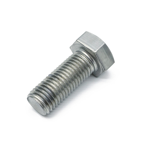 สลักเกลียวหัวหกเหลี่ยมและน็อตสแตนเลส DIN933 DIN934 SS304 A2-80 M6 M12 M16 M18 - Product Image 2