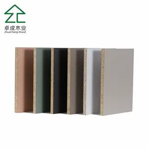 manufacturers 6x8 feet laminated veneer melamine faced particle board 2mm 16mm 18mm solid chipboard sheets