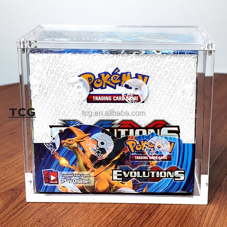 Custom Size 360pcs English Pokémon TCG Booster Box Display Case