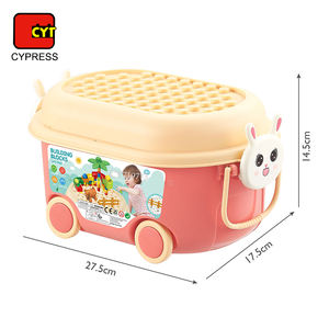 Offre Spéciale bricolage Animal paradis bloc grande particule stockage voiture Puzzle jouets pour enfants - Product Image 2