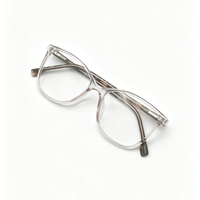 Montura de Gafas Ópticas Retro Multicolor, Unisex, Ligeras, Modernas, con Lentes Transparentes, para Computadora y Lectura, para Hombres y Mujeres