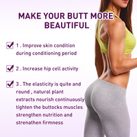 Produits de massage corporel pour l'agrandissement des fesses et des hanches, huiles pour le lifting des fesses, marque privée West Month