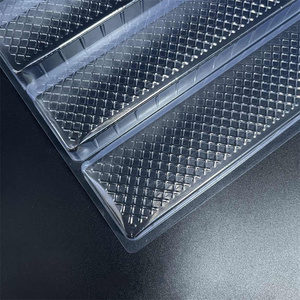 Plateau d'emballage blister personnalisé en usine plateau d'emballage recyclable plateau alimentaire en plastique divisé - Product Image 6