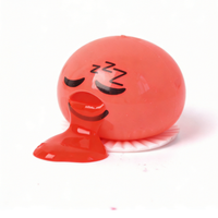 Jouets anti-stress créatifs en forme d'œuf vomite de haute qualité en gros, jouets à presser en forme d'œuf vomite, cadeaux pour enfants, jouets fantaisie
