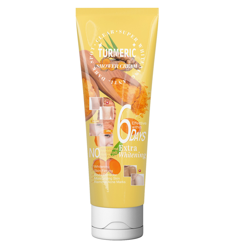 Processed personalized turmeric and ginger body scrub