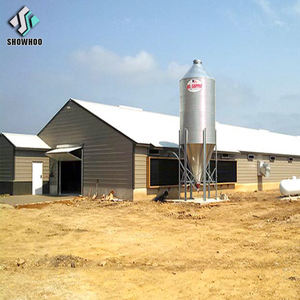 Geprefabriceerde Lage Kosten Vleeskuikens Gevogelte Boerderij Ontwerp In <span class=keywords><strong>China</strong></span> - Product Image 2