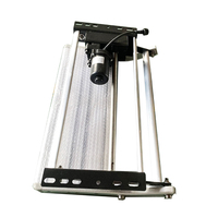 Escalier pliant électrique en aluminium pour camping-car, marche simple/double avec éclairage LED, capacité de charge de 150 kg pour camping-cars, caravanes et remorques