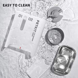 Distributore Automatico di Cibo <span class=keywords><strong>per</strong></span> <span class=keywords><strong>Gatti</strong></span> Twin Star, Intelligente, con Display LCD, Timer, Doppio Contenitore, Impermeabile IPX7 - Product Image 5