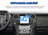 10.4 inç Android 12 araba radyo AC paneli Land Rover Discovery 4 için yükseltme LR4 L319 2010-2016 Stereo yedek GPS navigasyon