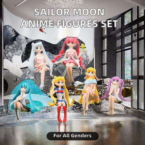 Vendita calda in plastica giapponese marinaio luna ragazza <span class=keywords><strong>Anime</strong></span> figure popolari ODM PVC cartone animato bambole 6 tipi modello scatola giocattolo auto ornamenti - Product Image 3