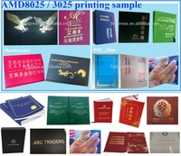 Qje Amydor — imprimante holographique numérique, format A4, AMD 3025, contrôle par ordinateur, feuille d'or, prix en chine
