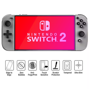 Chống Ánh Sáng Màu Xanh Tempered Glass Bảo Vệ Mắt Bảo Vệ Màn Hình Phim Cho Nintendo Chuyển Đổi 2(2025) Trò Chơi Giao Diện Điều Khiển Phụ Kiện - Product Image 3