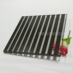 12mm silk screen printed tempered glass decorative painting blemish Safety glass for partition wall <span class=keywords><strong>the</strong></span> - Product Image 4