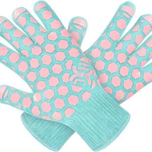 Gants de four en polyester résistants à la chaleur jusqu'à 1472°F, ignifuges et anti-coupure, 7 oz, pour utilisation pétrolière - Product Image 1