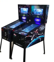 Machine de flipper de luxe personnalisable Banana Land de 32 pouces avec 66 jeux, fonctionnalités virtuelles et numériques et jeu de boxe