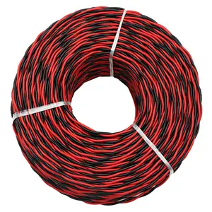 Campers Kabel 0.75Mm 1.5Mm 2.5Mm Ronde 300/300V Campers Flexibele Elektrische Kabel Met Pvc Geïsoleerde twisted Elektrische Draad