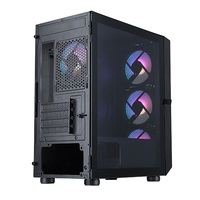 Casing Desktop mikro ATX baru dalam Casing komputer kabinet menara sedang PC untuk gaming