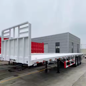 Semirremolque de Plataforma Plana de 30-80 Toneladas, 2, 3 y 4 Ejes, para Contenedores de 20, 40 y 45 Pies - Product Image 4