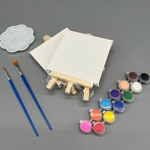 10*10cm Mini tavolo da disegno in legno Set Graffiti giocattolo educativo per i bambini - Product Image 5