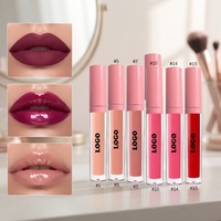 Gloss à lèvres PDRN, marque privée, repulpeur de lèvres au peptide, végétalien, hydratant, gloss personnalisé, vente en gros, fabricant OEM
