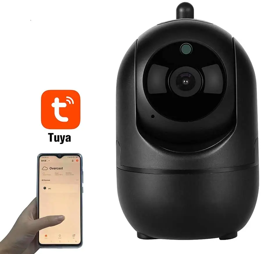 売れ筋Tuyaスマートベビーセーフティ製品ホームセキュリティモニターカメラ自動追跡モーション検出PTZカメラ